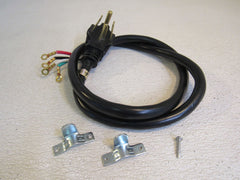 GE Range and Dryer Power Supply Cord Kit 4 Prong 4-ft E-72389-F -- Used