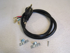 GE Range and Dryer Power Supply Cord Kit 4 Prong 4-ft E-72389-F -- Used