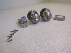 Defiant Door Knob Privacy Lock Brushed Nickel K2110 -- Used