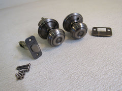 Schlage Door Knob Passage Antique Pewter -- Used
