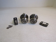 Schlage Door Knob Passage Antique Pewter -- Used