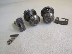 Schlage Door Knob Passage Antique Pewter -- Used