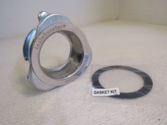 insinkerator Food Waste Disposal Connector with Gasket Silver -- New