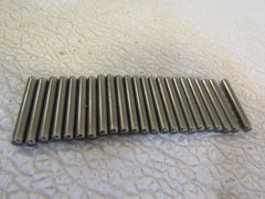 Standard 7/8-in Rounded End Loose Needle Rollers Lot of 23 C1086Q Vintage Steel -- New