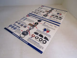 Carquest Placemats Lot of 2 Premium Filters 24in x 16in CA-LDCM -- Used