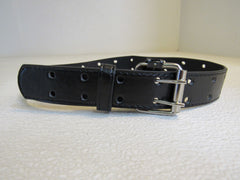 Designer Belt 29in L Black Unisex Adult Size Medium -- New