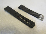 Designer Watch Band 8in L Black Male Adult -- New