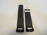 Designer Watch Band 8in L Black Male Adult -- New