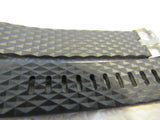 Designer Watch Band 8in L Black Male Adult -- New