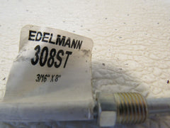 Edelmann Brake Line 3/16-in x 8-in 308ST Steel -- New