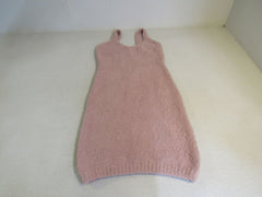 Fashionova Bodycon Dress Very Soft & Stretchy Pale Pink Polyester Female Size M -- New