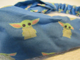 Antau Co Blaister Matching Yoda Headband and Scrunchie Blue/Green Female -- New