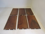 Handcrafted Unassembled Antique Drawers Lot of 3 Brown Wood -- Used