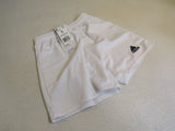 Adidas Aeroready Soccer Shorts Football White Male Kids 8-10 Size S -- New