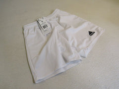 Adidas Aeroready Soccer Shorts Football White Male Kids 8-10 Size S -- New