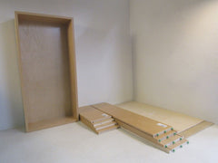 Woods Works Drawers Lot of 3 Natural D300 T63-B25-B50 Pre-Finished Birch Plywood -- New