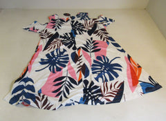 Bluetime Shirt Blouse Top Female Size 2XL Multi-Color Floral -- New