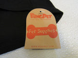 BingPet Pet Shirt Black/White Security XXL Polyester Cotton -- New