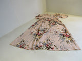 Designer Shirt Dress Pink/Blue/Green Female Size 3XL Multi-Color Floral -- New