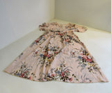 Designer Shirt Dress Pink/Blue/Green Female Size 3XL Multi-Color Floral -- New