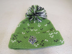 Adidas Seattle Sounders FC Beanie Hat Green/Blue/White Adult Size one size -- Used