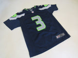 On Field Seattle Seahawks Football Jersey Wilson Kids 10-12 Size M -- Used