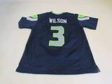On Field Seattle Seahawks Football Jersey Wilson Kids 10-12 Size M -- Used