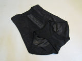 Designer Shapewear Corset Black Nylon Spandex Female Size S -- New