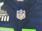 On Field Seattle Seahawks Football Jersey Lynch Blue/Green/Gray Adult Size M -- Used