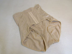 Designer Shapewear Corset Nude Nylon Spandex Female Size L -- New