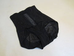Designer Shapewear Corset Black Nylon Spandex Female Size S -- New