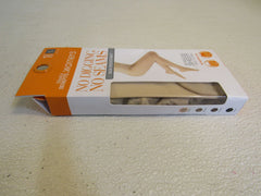Warners Blissful Benefits Seamless Sheer Tight Nude No Muffin Top Female Size L -- New