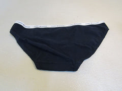 Tommy Hilfiger Brief Navy Bikini Cut Cotton Spandex Female Size L -- New
