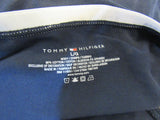 Tommy Hilfiger Brief Navy Bikini Cut Cotton Spandex Female Size L -- New