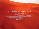 Tommy Hilfiger Brief Bikini Cut Red Cotton Spandex Female Size XL -- New