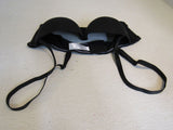 HWDI Push Up Bra Convertible Black Polyester Spandex Female Size 38D -- New