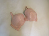 Smart Sexy Bra Pink Padded Underwire Nylon Spandex Female Size 38DDD -- Used