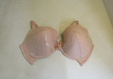 Smart Sexy Bra Pink Padded Underwire Nylon Spandex Female Size 38DDD -- Used