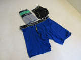 Hanes Boxer Briefs 4 Pack Polyester Spandex Male Size M Multi-Color -- New
