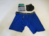 Hanes Boxer Briefs 4 Pack Polyester Spandex Male Size M Multi-Color -- New