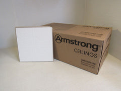Armstrong Ceilings 12-in x 12-in Patterned Surface Mount Ceiling Tiles 40-ct -- New
