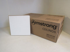 Armstrong Ceilings 12-in x 12-in Patterned Surface Mount Ceiling Tiles 40-ct -- New