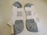 Standard Socks 6 Pack Low Cut White/Gray Male -- New