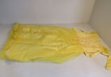 Designer Dress Yellow Polyester Vicose Female Adult -- Used
