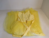 Designer Dress Yellow Polyester Vicose Female Adult -- Used