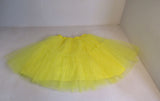 Designer Mini Tutu Skirt Yellow Female -- New