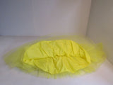 Designer Mini Tutu Skirt Yellow Female -- New