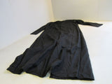 Era Spooky Haloween Costume Plague Doctor Black/Silver Polyester Unisex Size M -- New