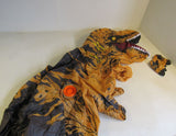 Rubies Inflatable T-Rex Costume 6-ft Adult One Size Tan/Black -- New