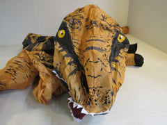 Rubies Inflatable T-Rex Costume 6-ft Adult One Size Tan/Black -- New